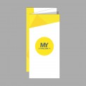 Flyers / Dépliants avec pliage Impression offset - Imprimerie My Yellow