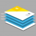 Carte d'invitation Ultra Luxe - Imprimerie My Yellow