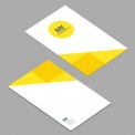 Cartes de correspondance / d'invitation - Imprimerie My Yellow