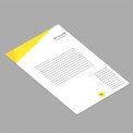 Tête de lettre / Papier à en-tête micro-perforés - Imprimerie My Yellow