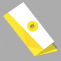 Flyers / Dépliants avec pliage Impression numérique - Imprimerie My Yellow